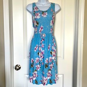 Cute floral summer dress